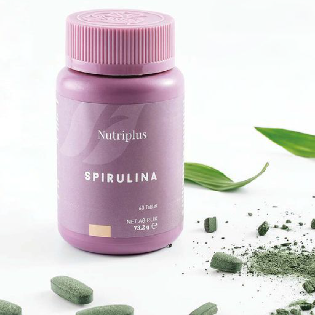 Nutriplus - Espirulina – Complemento Alimenticio (60 tabletas)