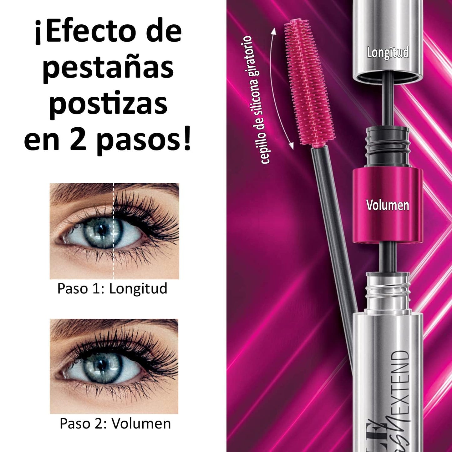 Farmasi - Máscara de Extensión Double Lash