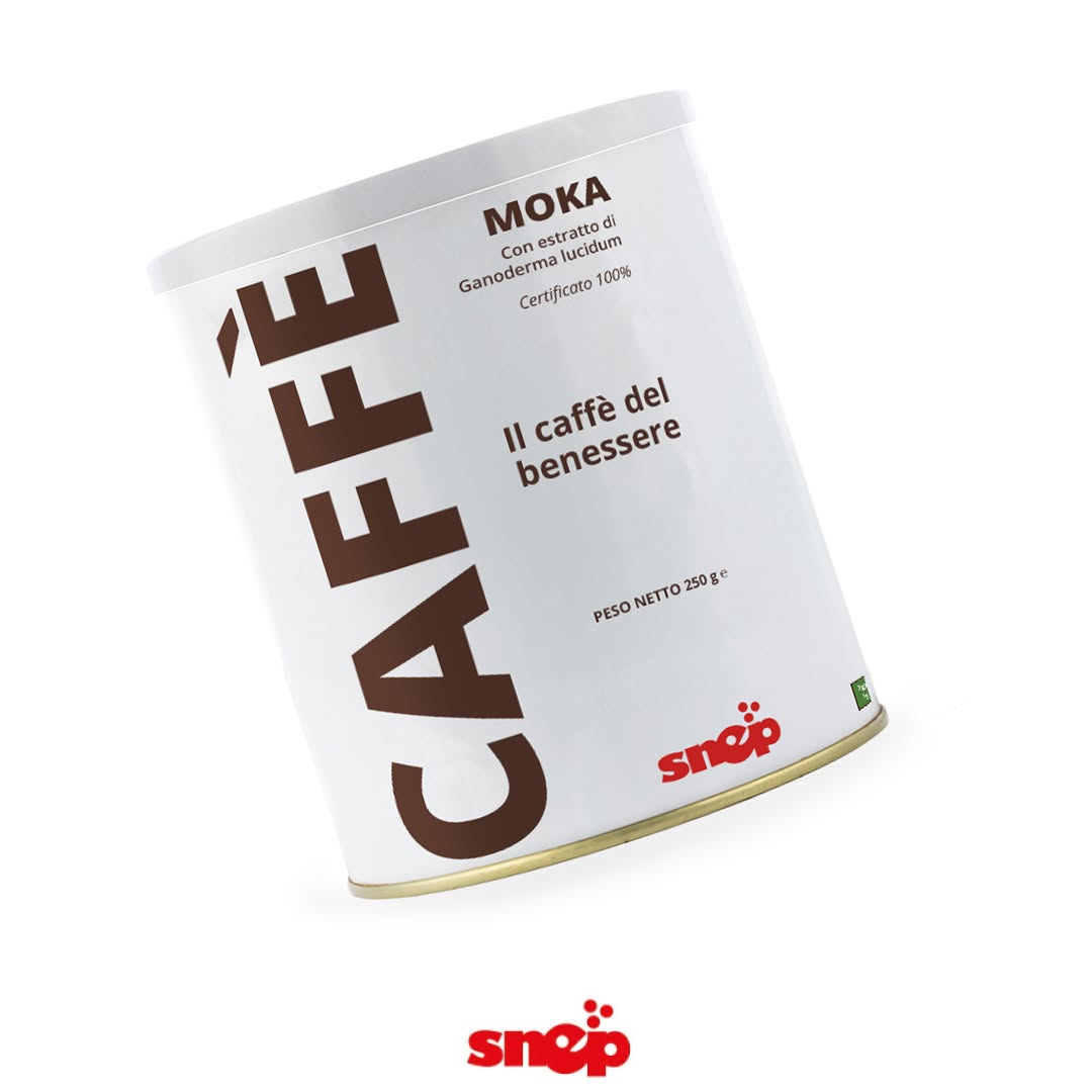 SNEP - Café Molido para Moka con Ganoderma | Energía Natural y Bienestar | 250g