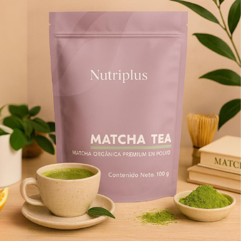 Matcha Orgánica Premium en polvo - Nutriplus