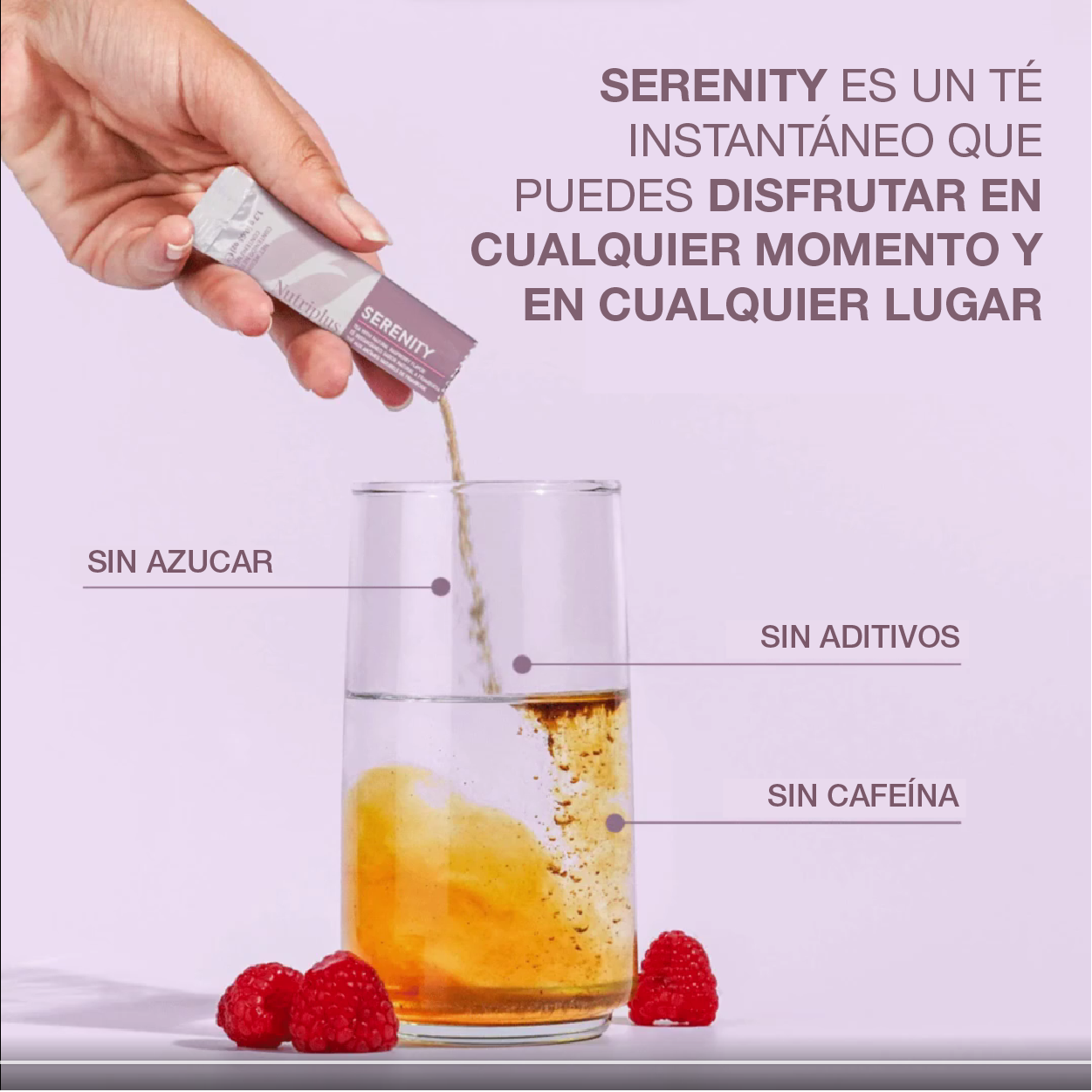 Nutriplus - Serenity Té de Frambuesa