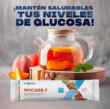 NOCARB-T – Té sabor Manzana y Canela (Caja 28 x 5 g)