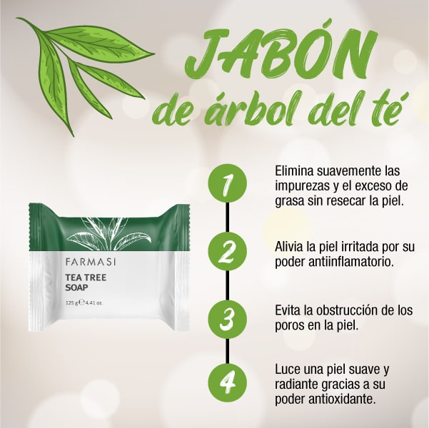 DR. C. TUNA – Jabón de Árbol del Té