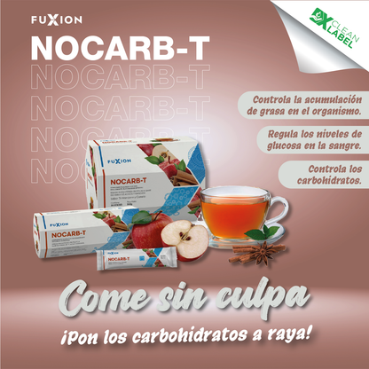 NOCARB-T – Té sabor Manzana y Canela (Caja 28 x 5 g)