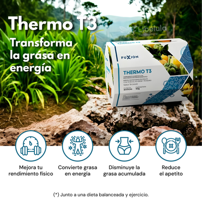 THERMO T3 – Té sabor Limón (Caja 28 x 5 g)