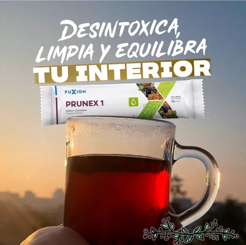 PRUNEX 1 – Té sabor Guindón (Caja 28 x 5 g)