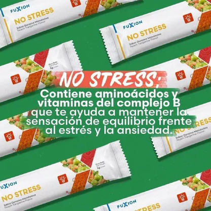 NO STRESS – Bebida sabor Durazno Mandarina (28 x 5 g)