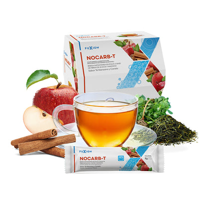 NOCARB-T – Té sabor Manzana y Canela (Caja 28 x 5 g)