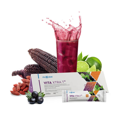 VITA XTRA T - Bebida sabor Chicha Morada (Caja 28 x 5 g)