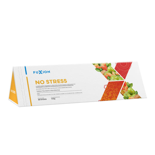 NO STRESS – Bebida sabor Durazno Mandarina (28 x 5 g)