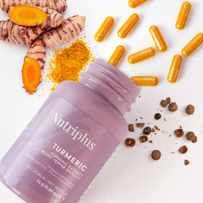 Nutriplus - Turmeric – Suplemento Alimenticio (30 cápsulas)