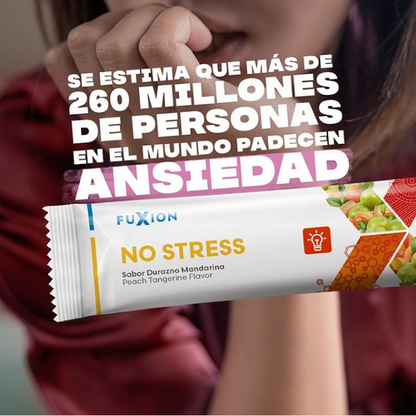 NO STRESS – Bebida sabor Durazno Mandarina (28 x 5 g)