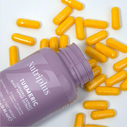 Nutriplus - Turmeric – Suplemento Alimenticio (30 cápsulas)