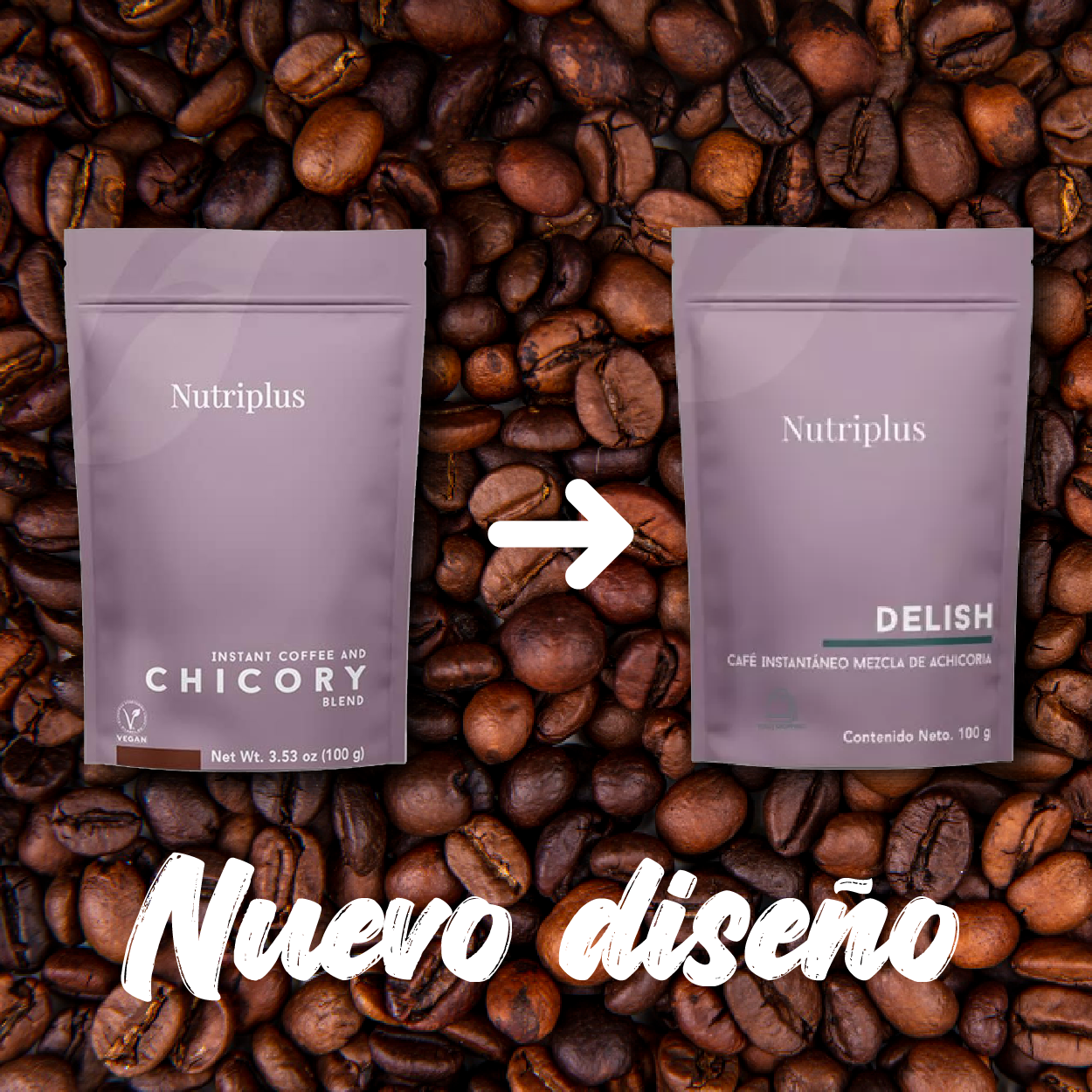 Delish – Café Instantáneo Mezcla de Achicoria