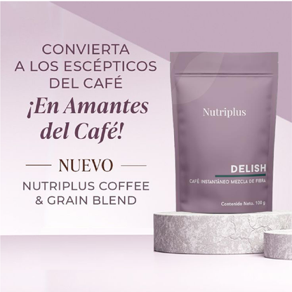 Delish – Café Instantáneo Mezcla de Fibra